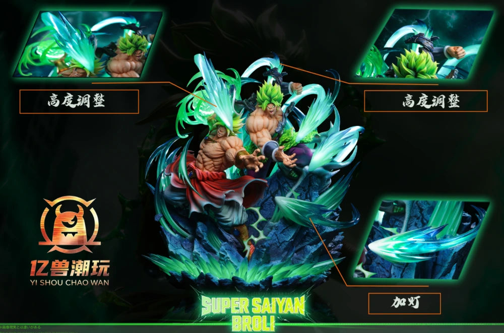 Preventa Resina Broly Figura Dragon Ball Yi Shou Estudio
