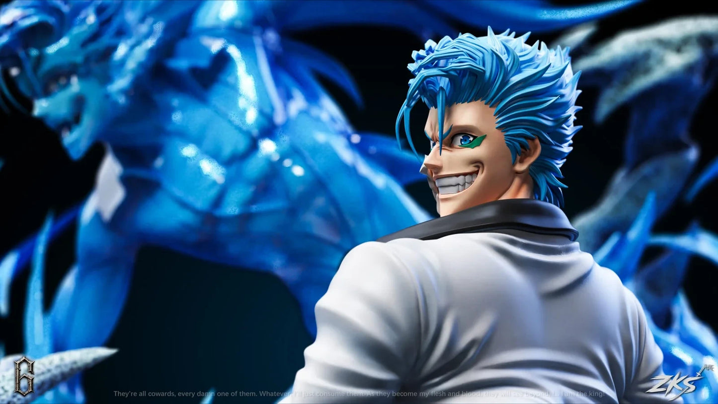 Preventa Resina Grimmjow Jaegerjaques  Figura Bleach Zenkai Estudio