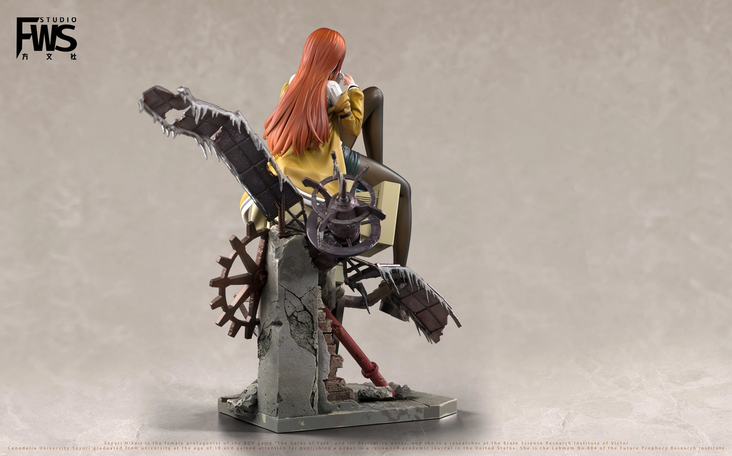 Preventa Resina Makise Kurisu Figura Steins: Gate 1/6 FWS Estudio