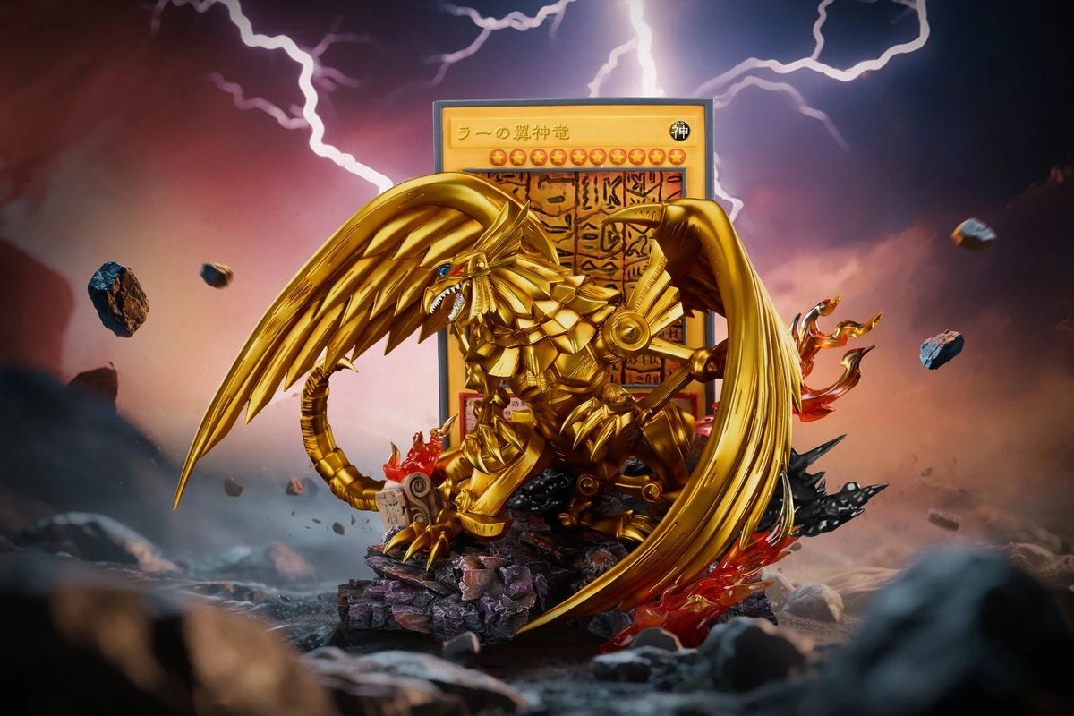 Preventa Resina Dragon Alado de Ra Figura Yu-Gi-Oh! WASP Estudio
