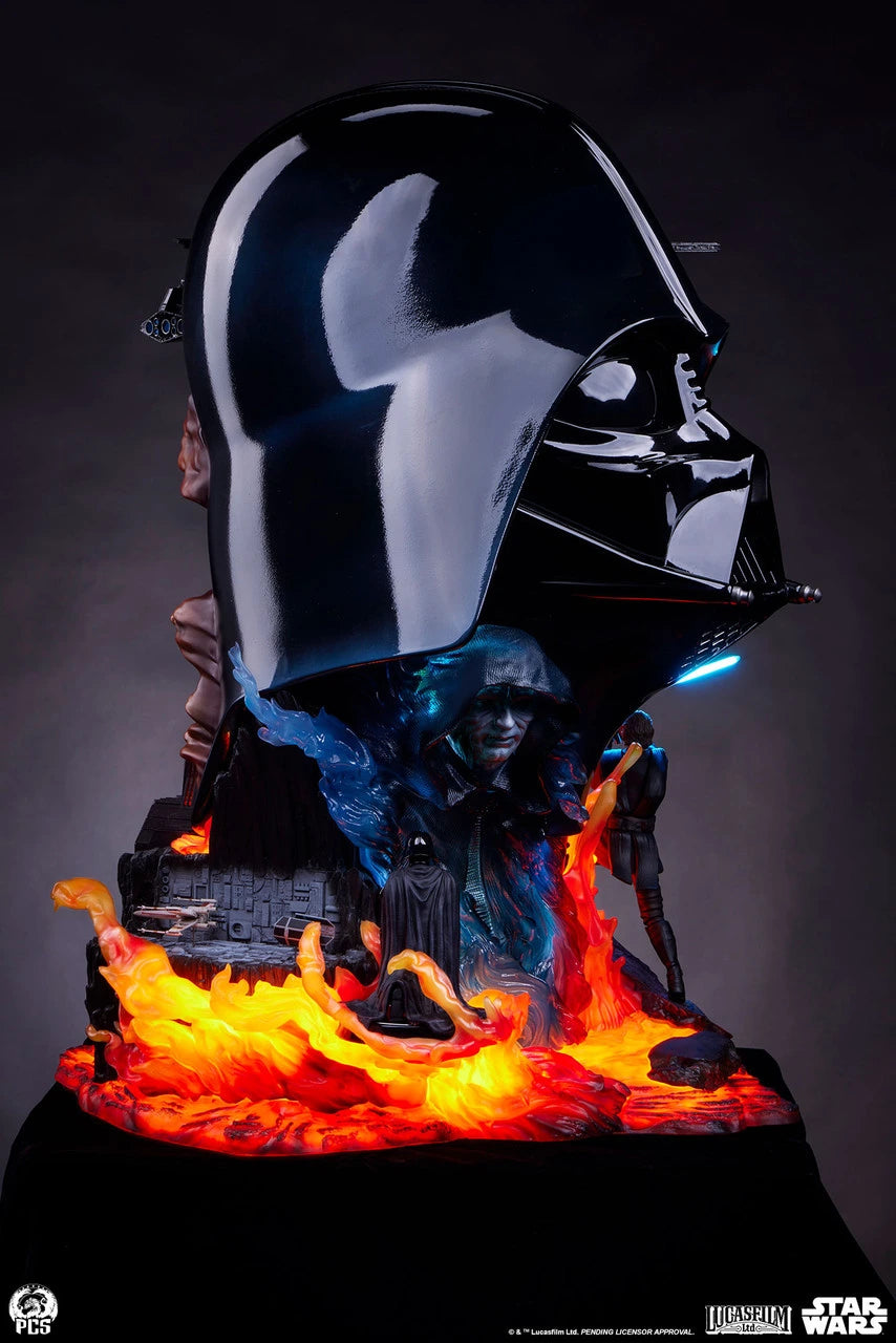 Preventa Resina Darth Vader Figura Star Wars  PCS (Licencia) Estudio