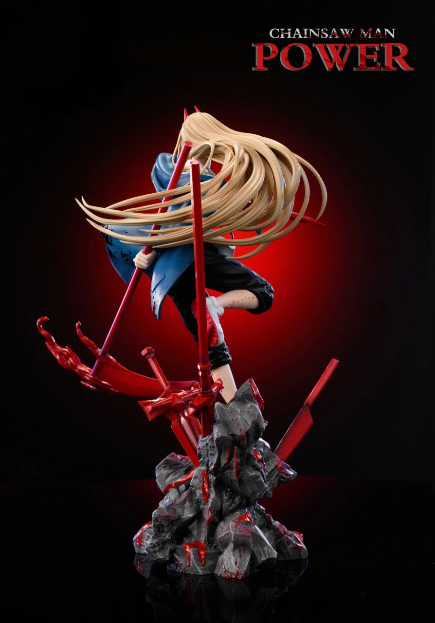 Preventa Resina Power Figura Chainsaw Man Surge Estudio