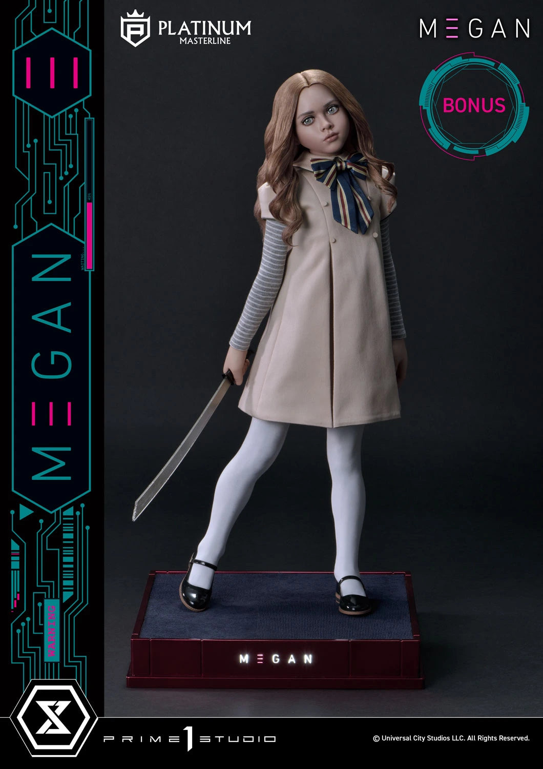Preventa Resina M3GAN Figura Megan Prime 1 (Licencia) Estudio