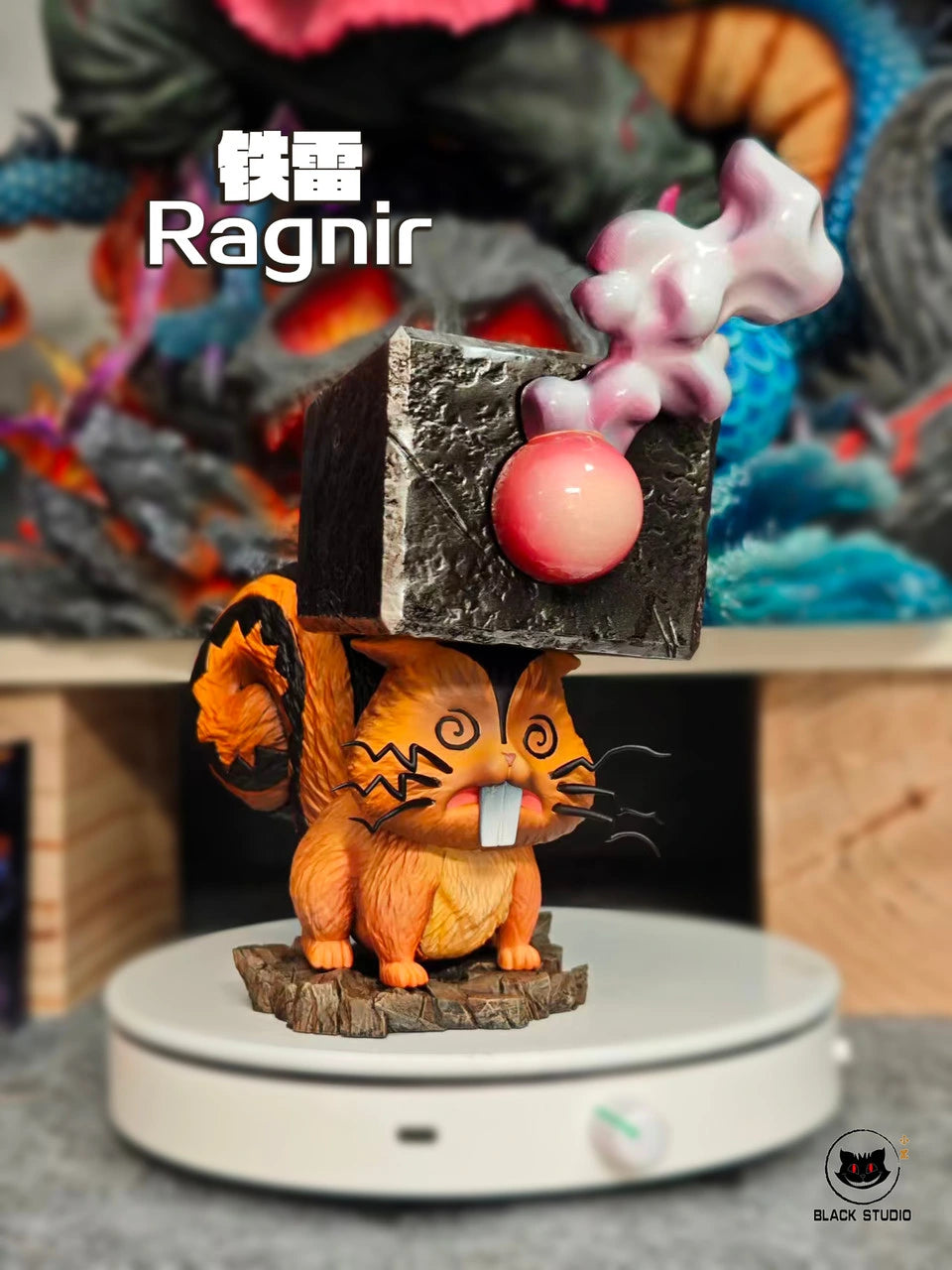 Preventa Resina Loki & Ragnir Figura One Piece Black  Estudio