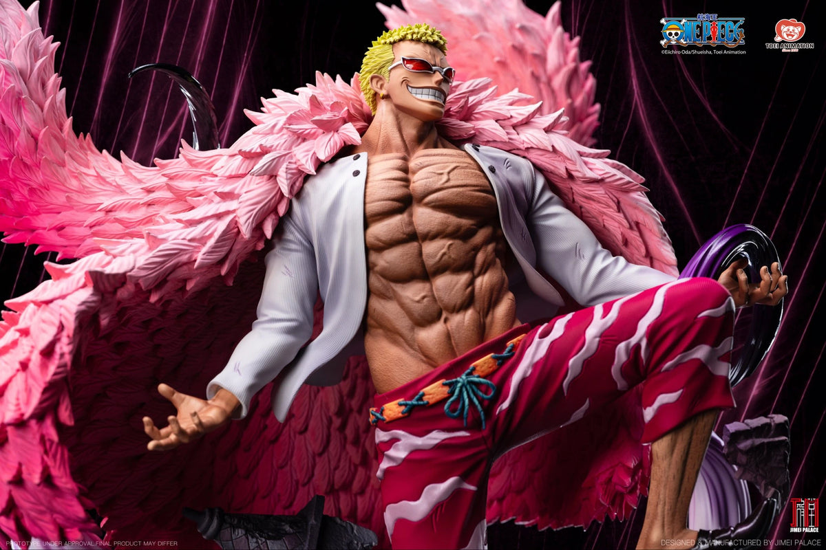 Preventa Resina Doflamingo Figura One Piece 1/6 Jimei Palace Estudio (Licencia)