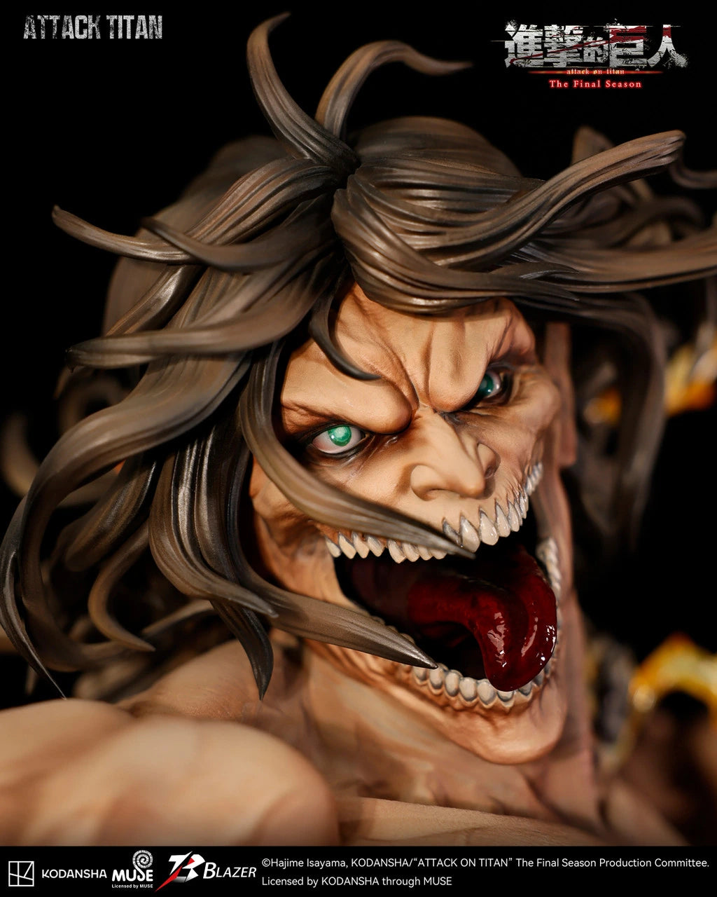 Preventa Resina Titan de Ataque Figura Attack On Titan Blazer Estudio