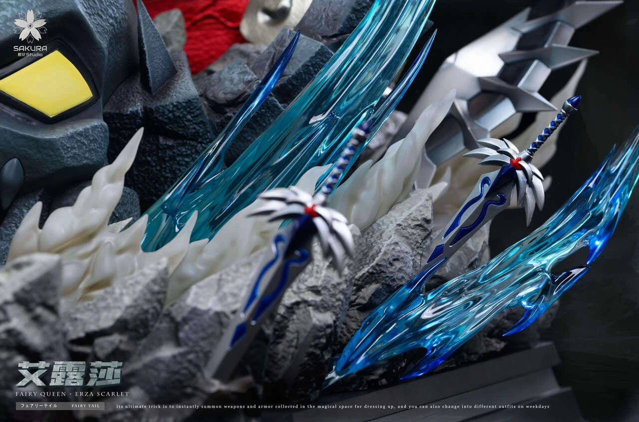 Preventa Resina Erza Scarlet Figura Fairy Tail Sakura Estudio