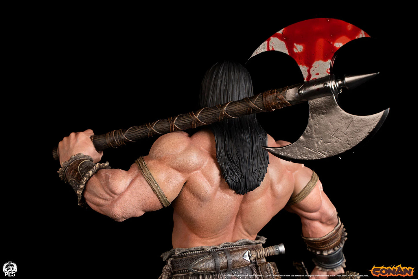 Preventa Resina Conan Figura Conan el Bárbaro PCS (Licencia) Estudio