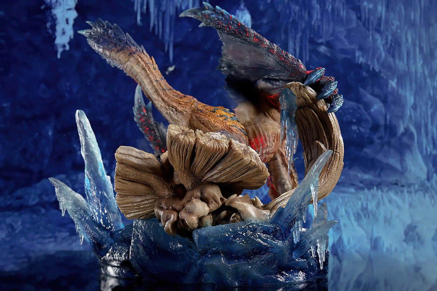 Preventa Resina Tigrex Figura Monster Hunter BlackFatalis Estudio
