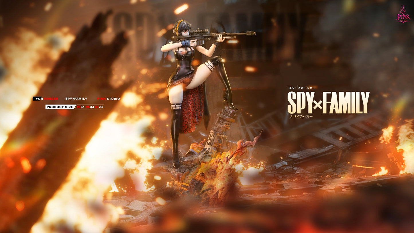 Preventa Resina Yor Forger Figura Spy x Family  Pink Estudio