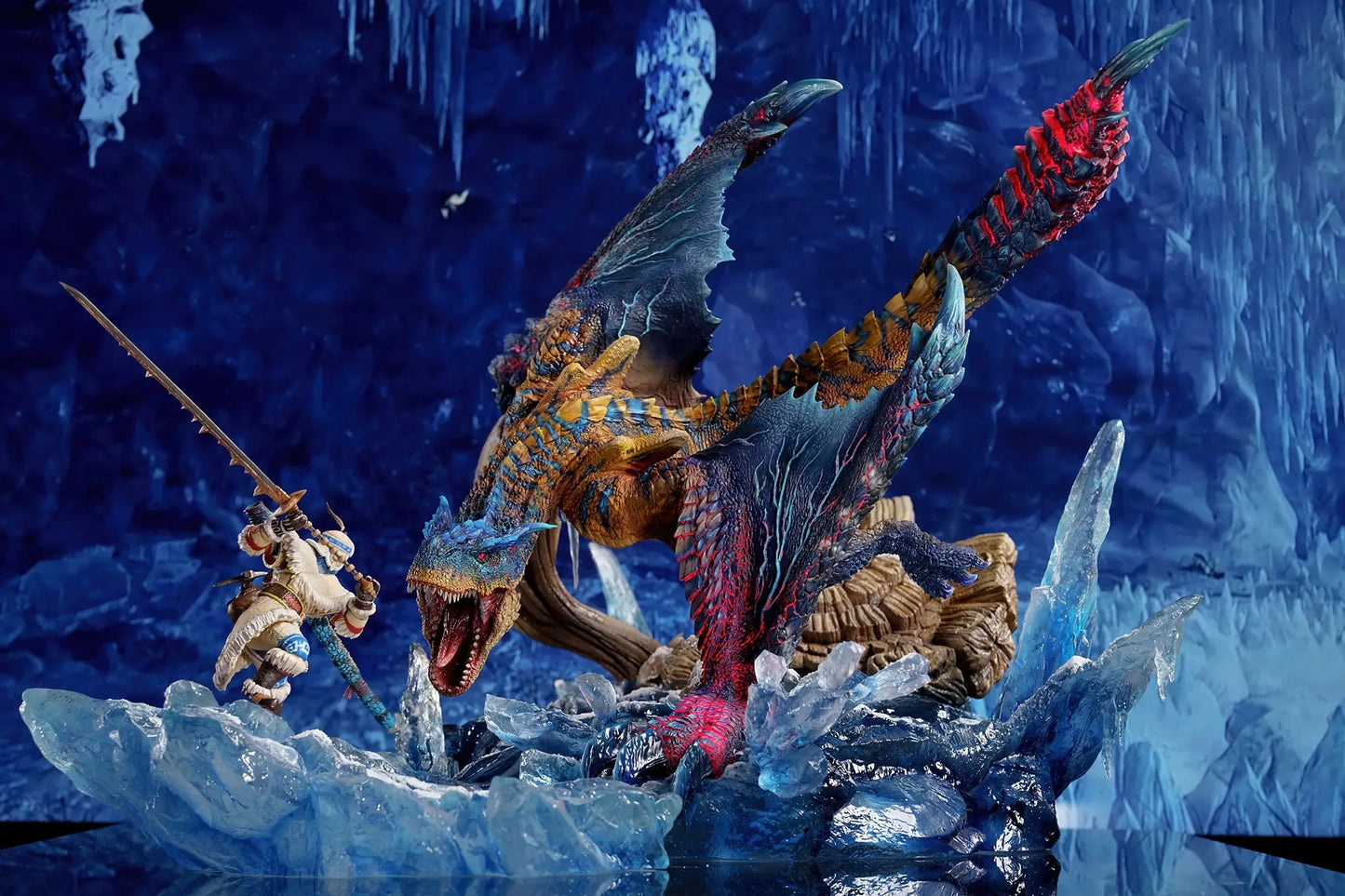 Preventa Resina Tigrex Figura Monster Hunter BlackFatalis Estudio