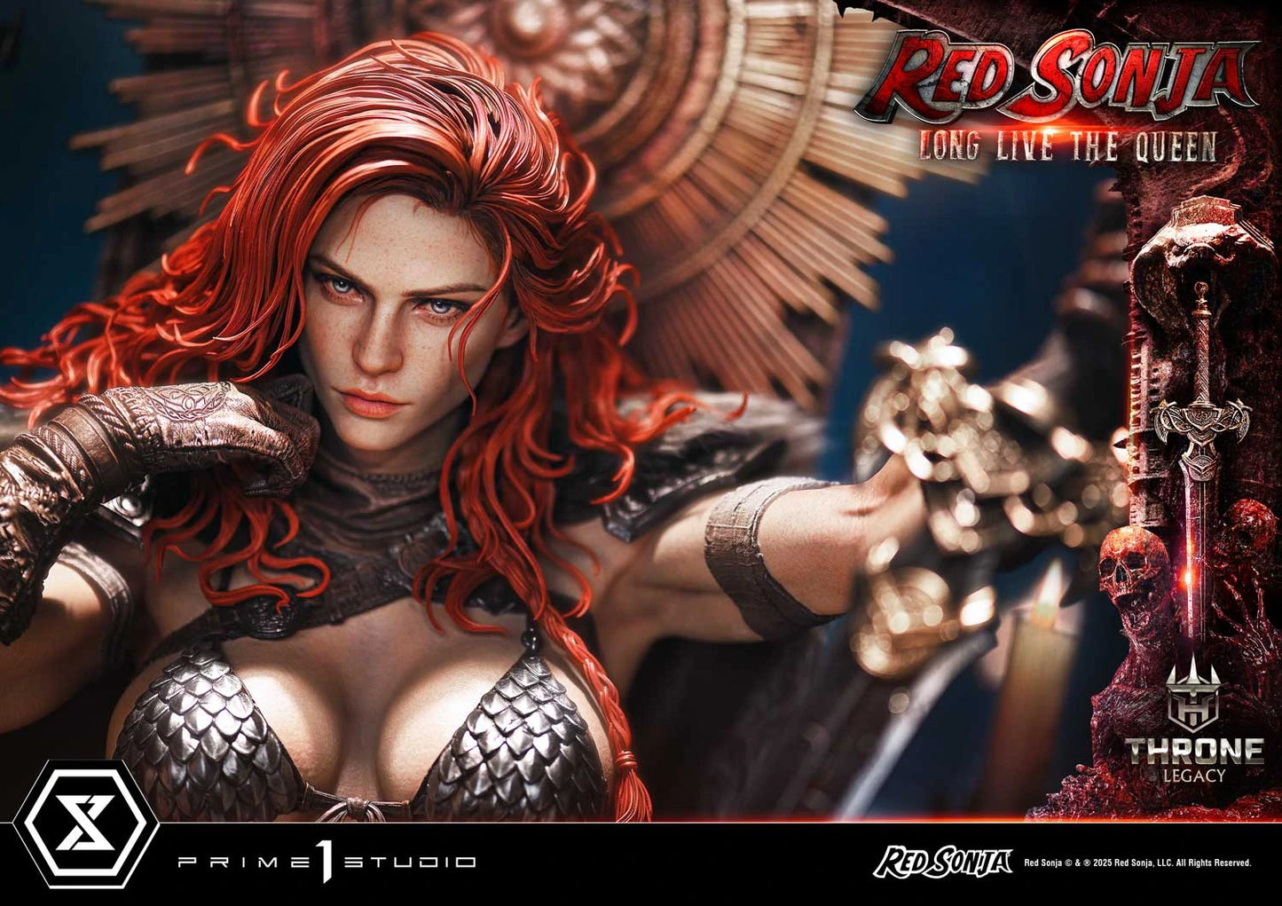 Preventa Resina Red Sonja Figura Red Sonja Prime 1 (Licencia) Estudio
