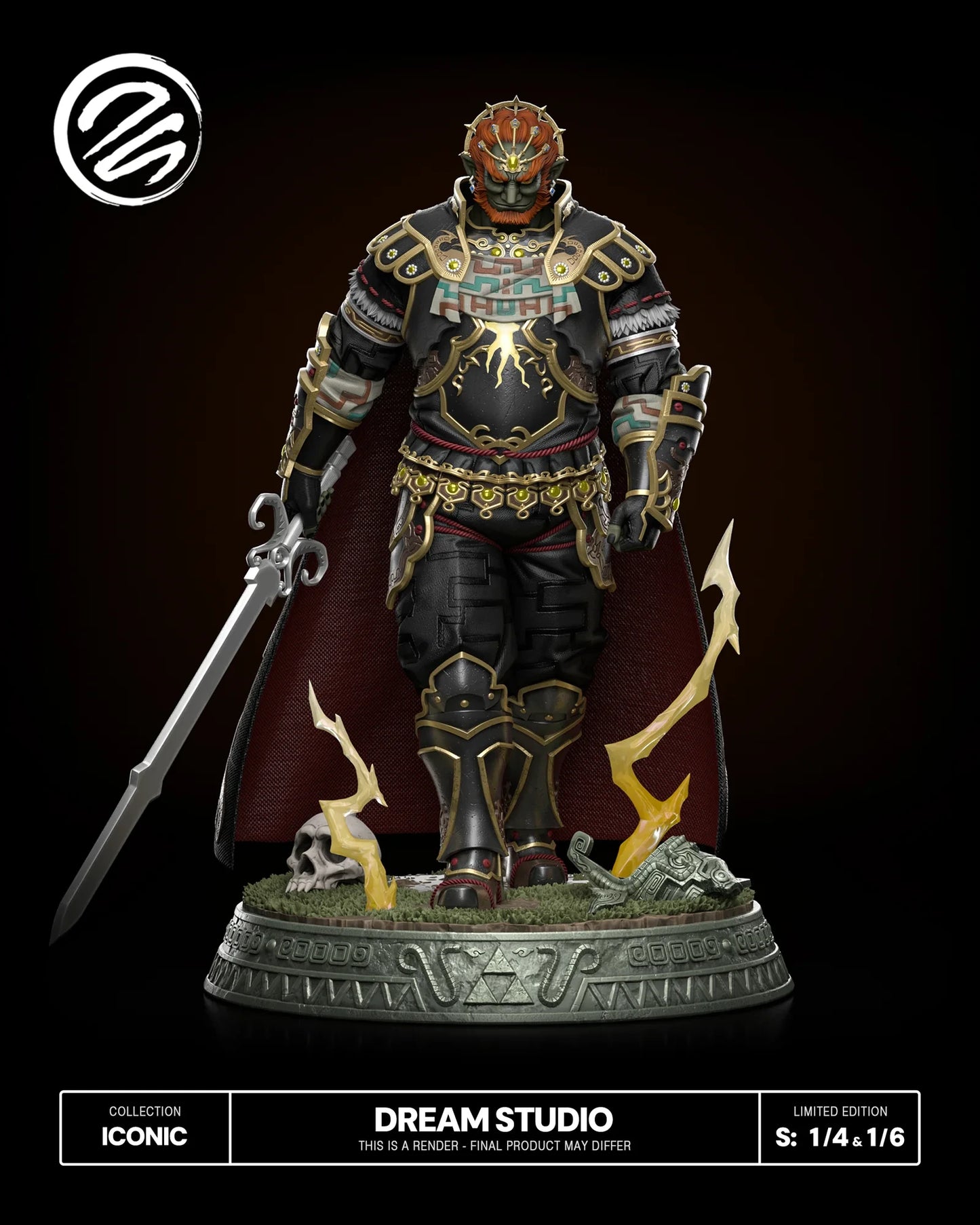Preventa Resina Ganandorf Figura The Legend of Zelda Dream Estudio