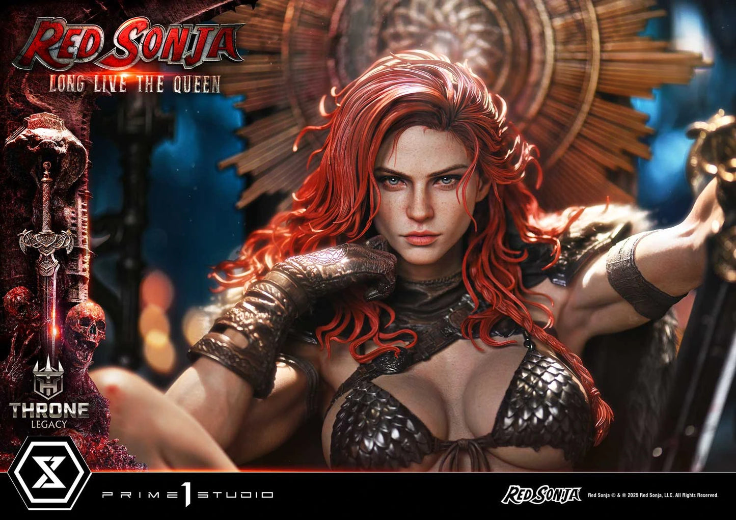 Preventa Resina Red Sonja Figura Red Sonja Prime 1 (Licencia) Estudio