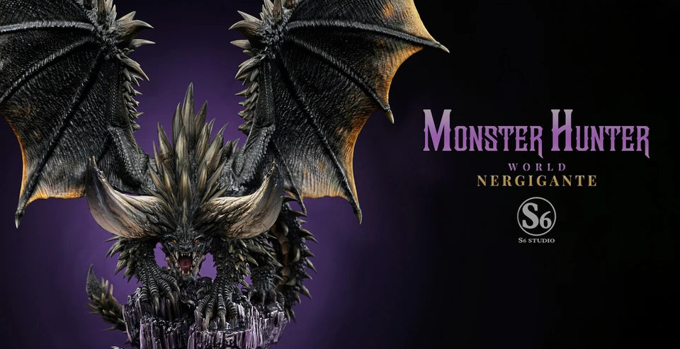 Preventa Resina Nergigante  Figura Monster Hunter S5  Estudio