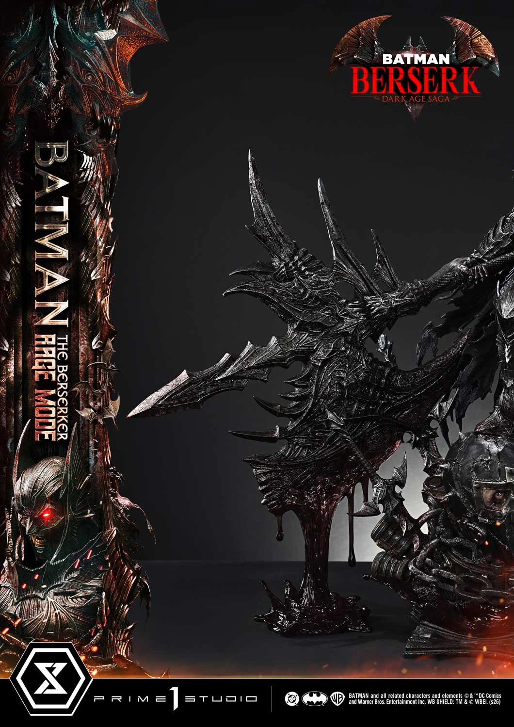 Preventa Resina Batman: The Berserker Rage Figura Batman Comics Prime 1 (Licencia) Estudio