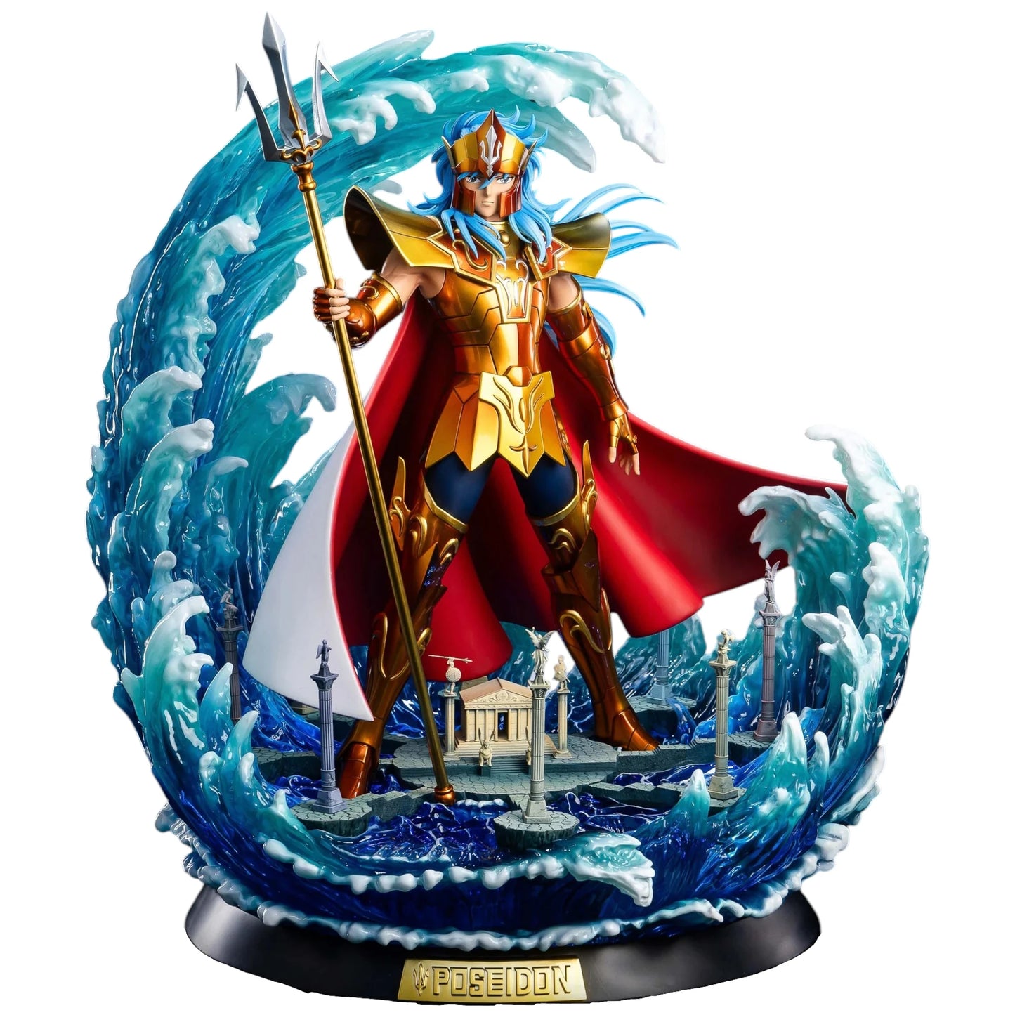 Preventa Resina Poseidon Figura Caballeros del Zodiako Jimei Palace (Licencia) Estudio