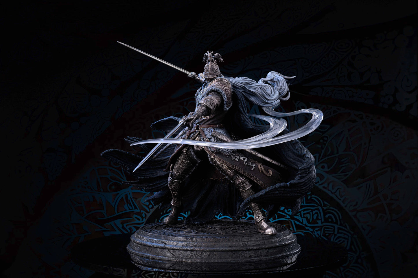 Preventa Resina Banished Knight Figura Elden Ring Sword & Wing  Estudio