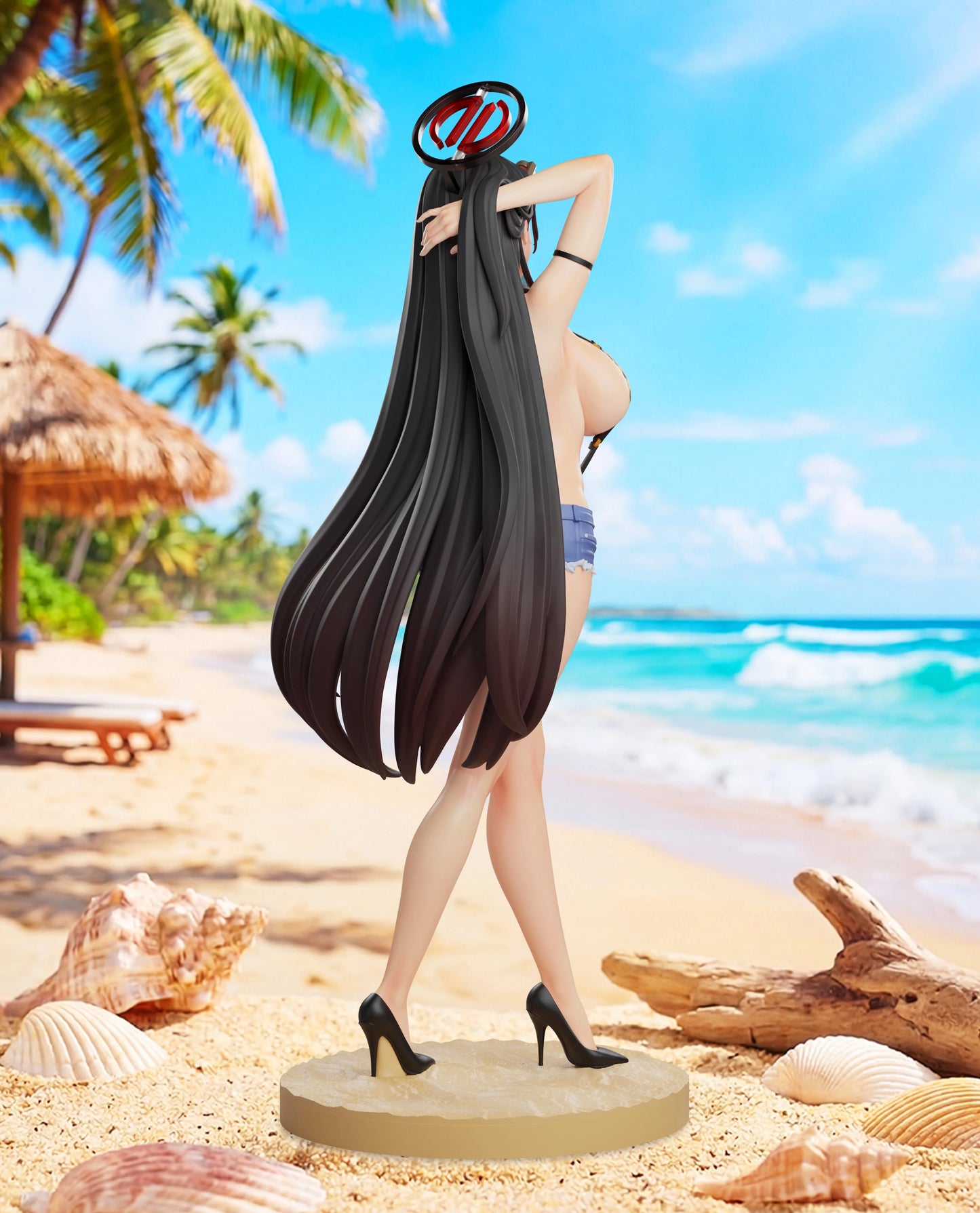 Preventa Resina Tsukatsuki Rio Figura Blue Archive Bust Estudio