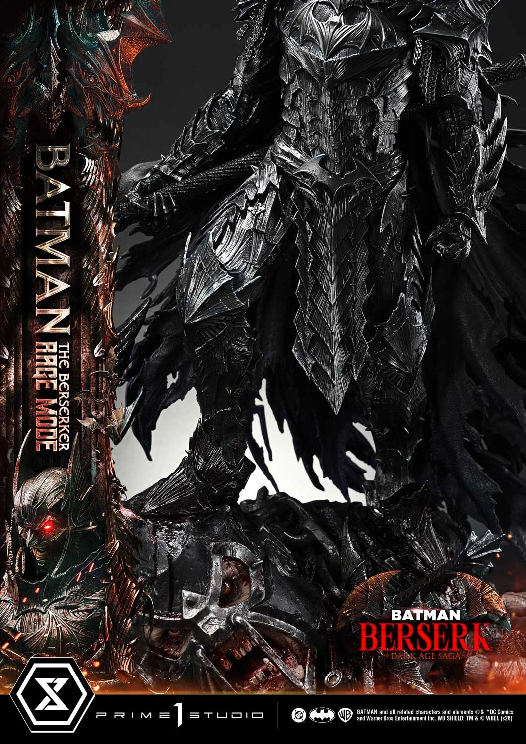 Preventa Resina Batman: The Berserker Rage Figura Batman Comics Prime 1 (Licencia) Estudio