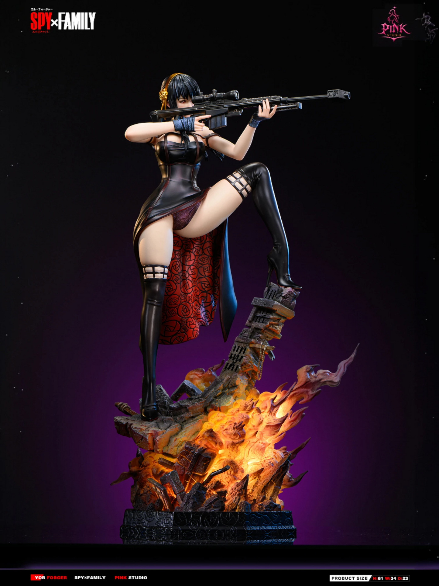 Preventa Resina Yor Forger Figura Spy x Family  Pink Estudio