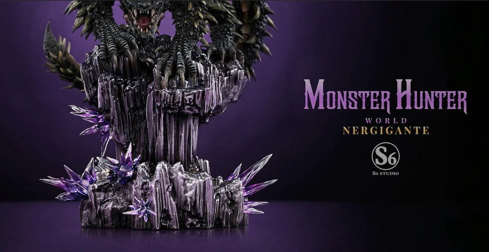 Preventa Resina Nergigante  Figura Monster Hunter S5  Estudio