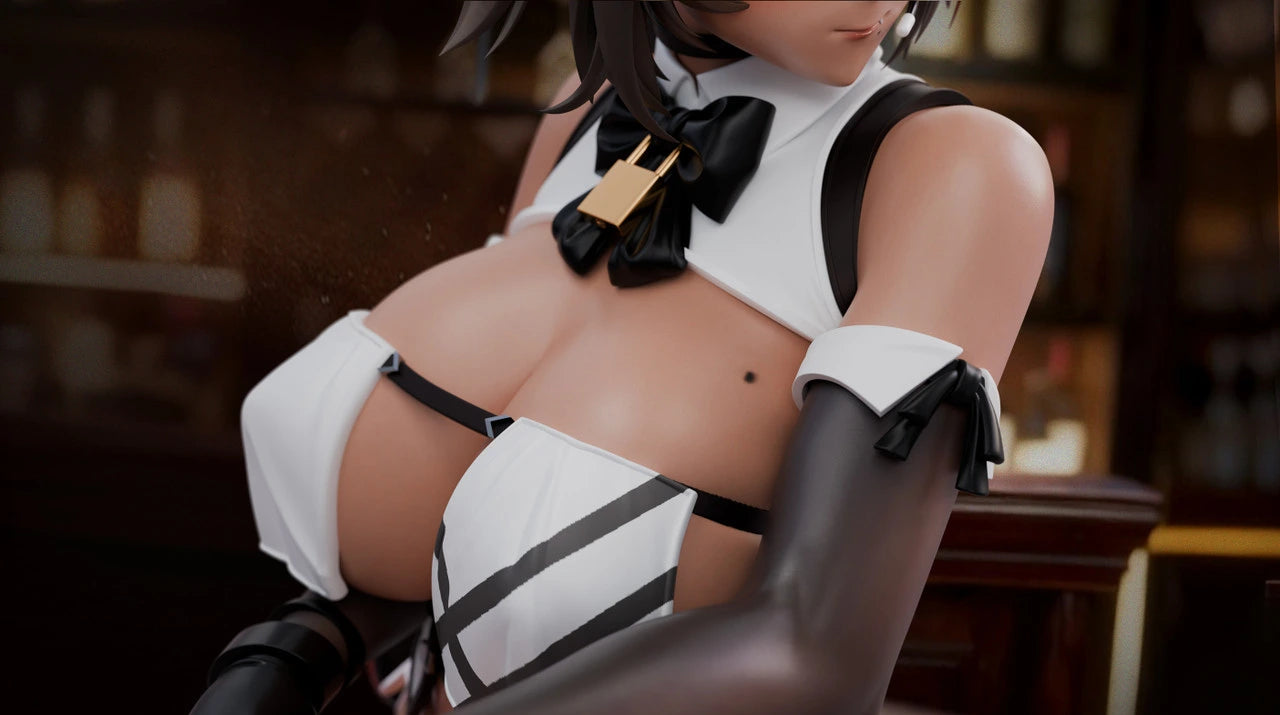 Preventa Resina Bay Figura Goddess Of Victory: Nikke QBYGZ Estudio