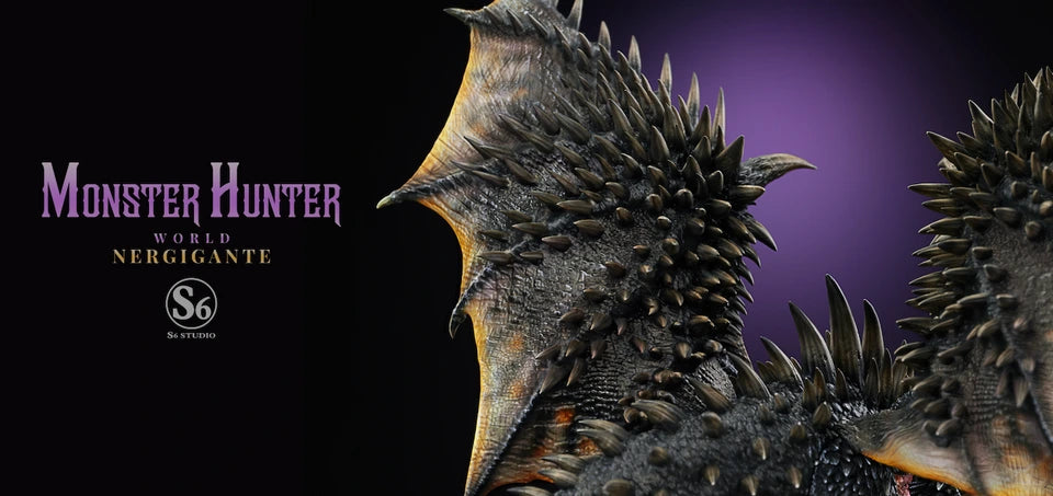 Preventa Resina Nergigante  Figura Monster Hunter S5  Estudio