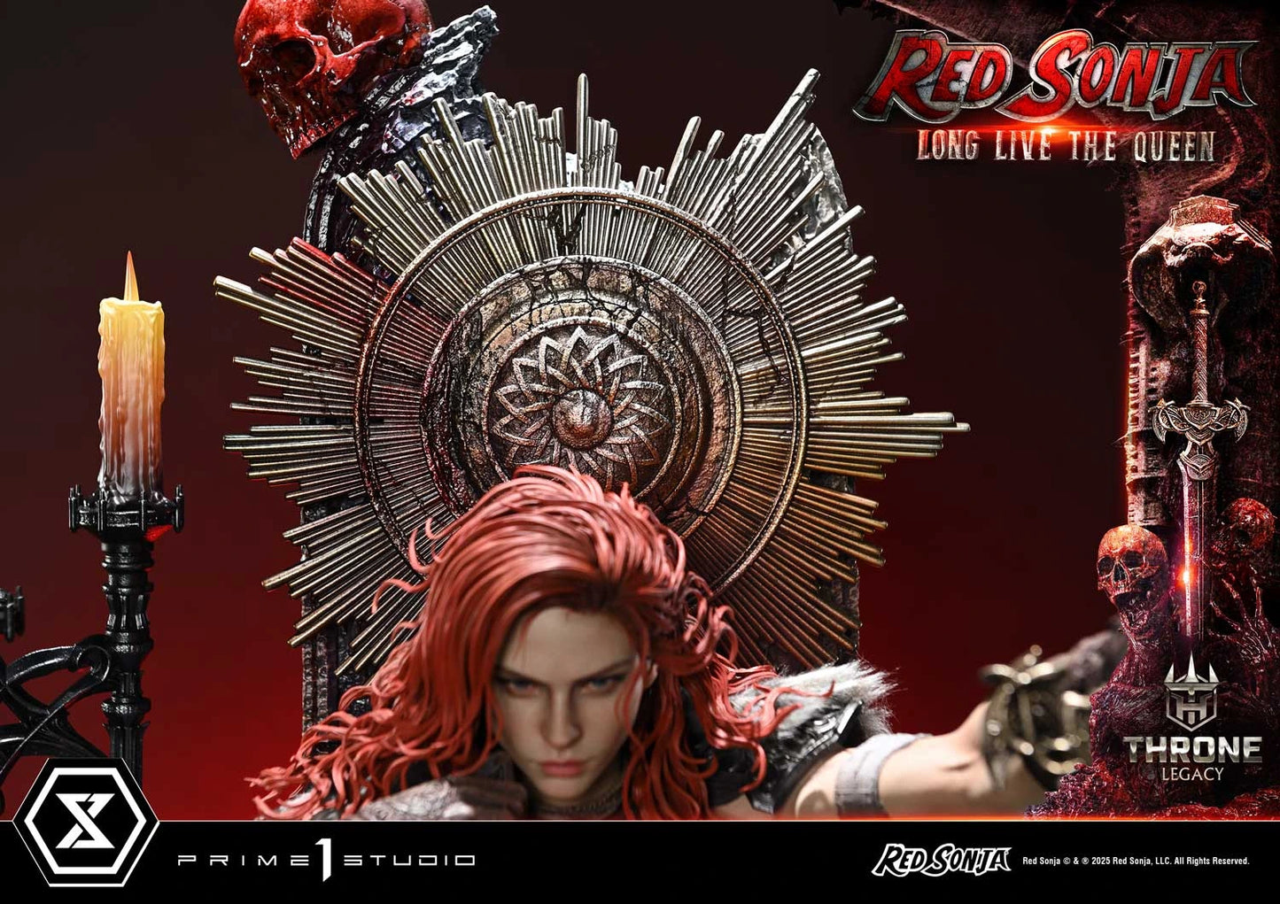 Preventa Resina Red Sonja Figura Red Sonja Prime 1 (Licencia) Estudio