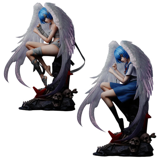 Preventa Resina Ayanami Rei Figura Evangelion Sakura Core Estudio