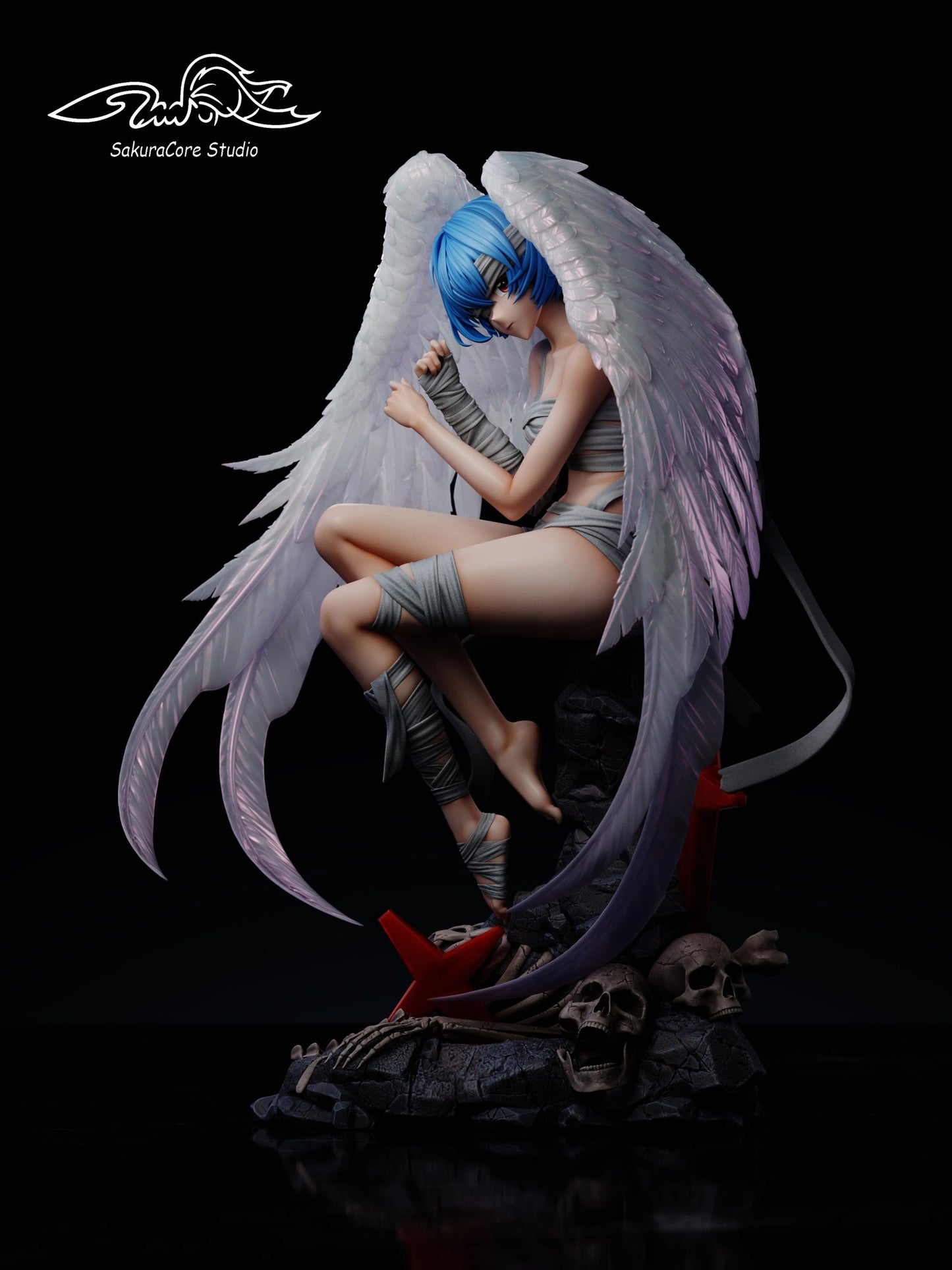 Preventa Resina Ayanami Rei Figura Evangelion Sakura Core Estudio