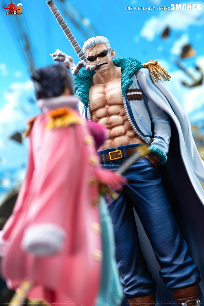 Preventa Resina Smoker Figura One Piece As  Estudio