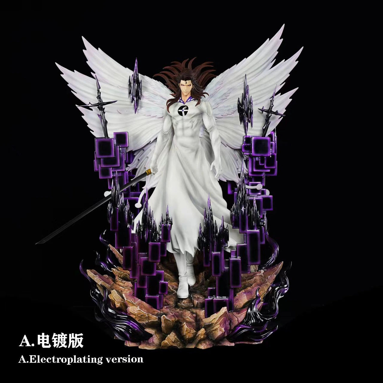 Preventa Resina Aizen Sousuke Figura Bleach HXHENG &Cheng Estudio