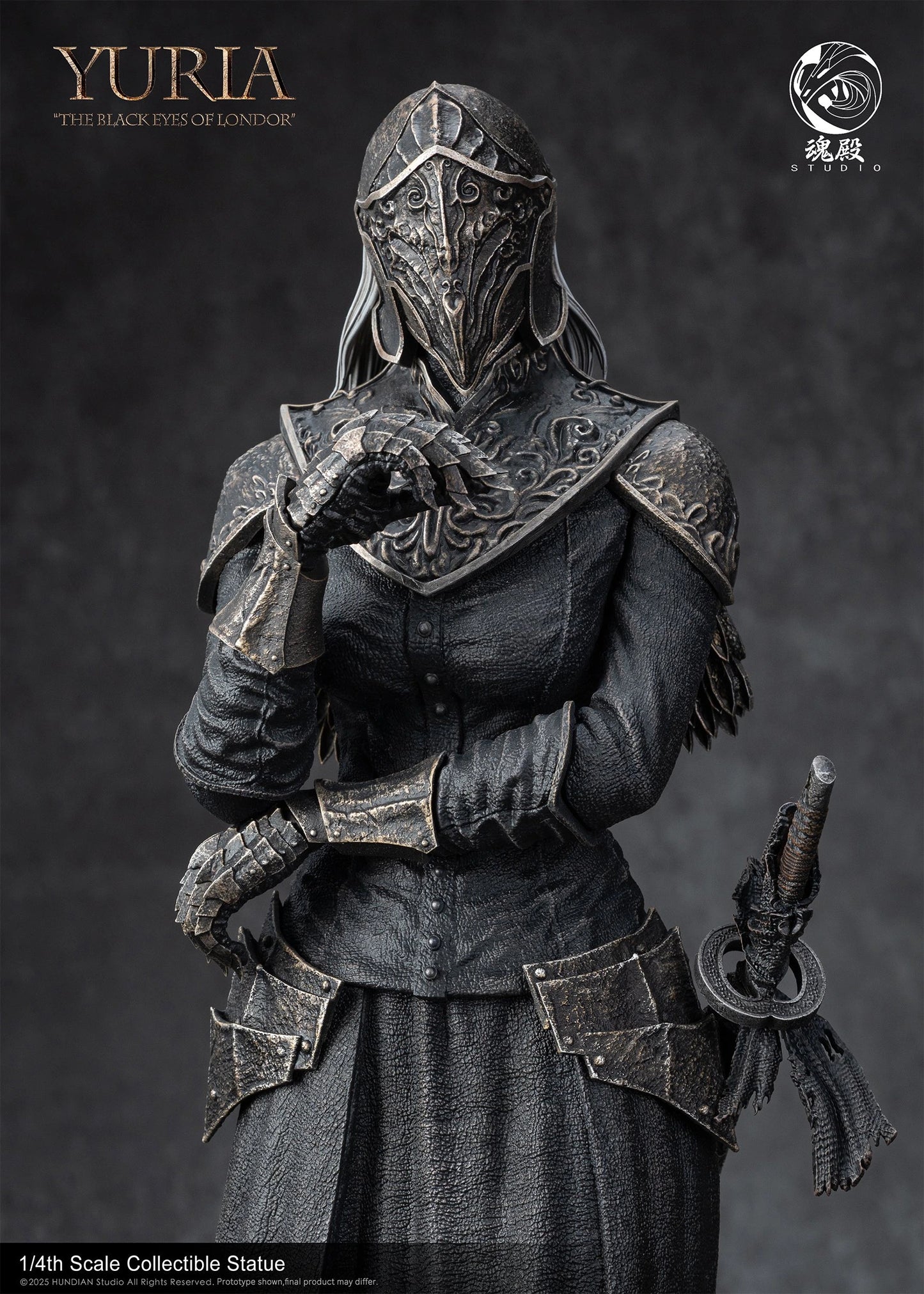 Preventa Resina Yuria de Londor  Figura Dark Souls Series HunDian Estudio