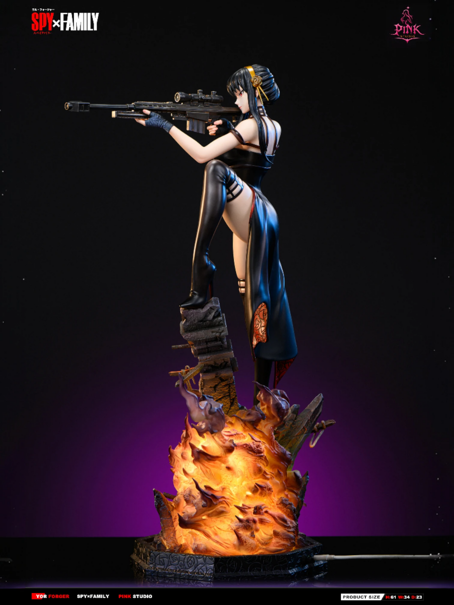 Preventa Resina Yor Forger Figura Spy x Family  Pink Estudio