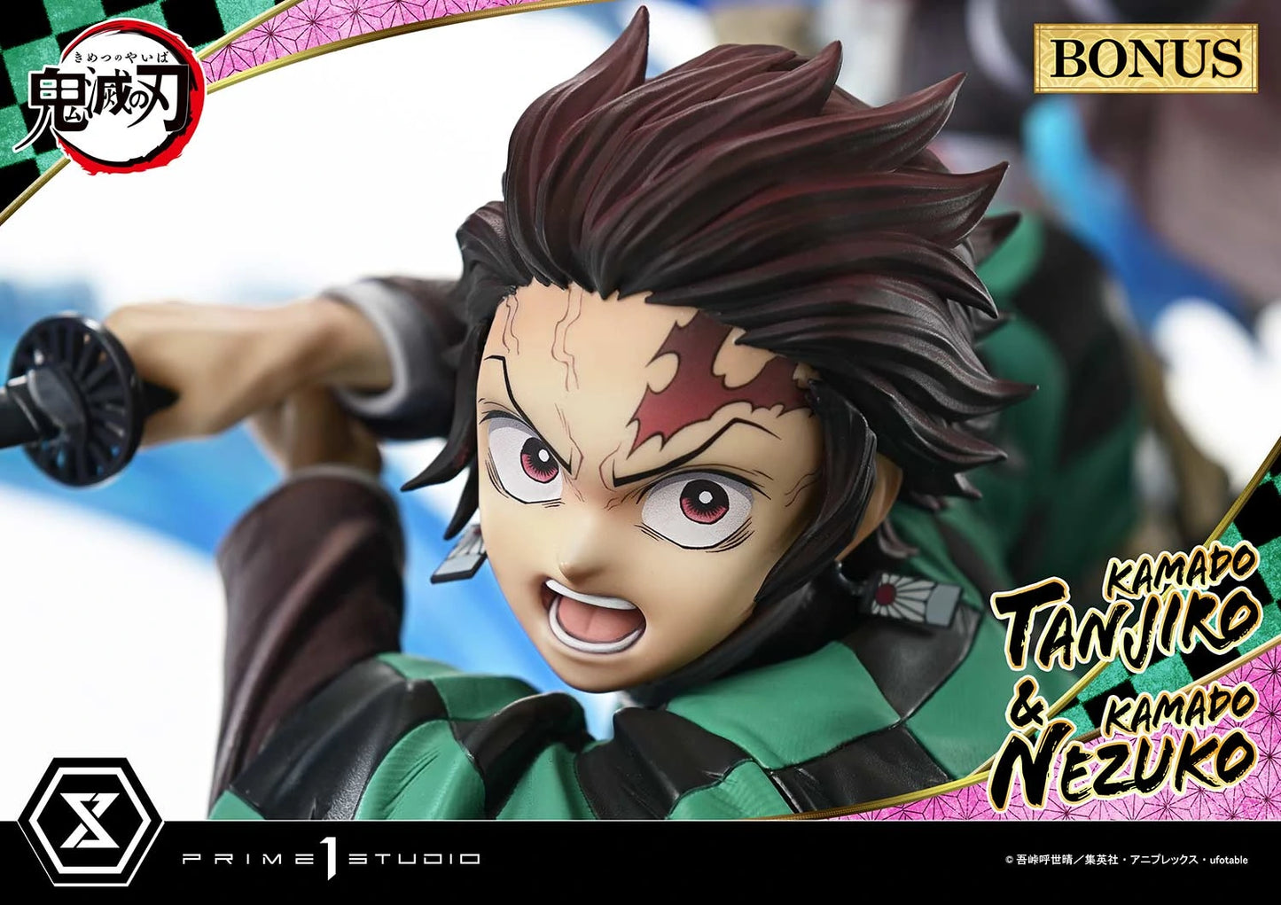 Preventa Resina Kadado Tanjiro & Kamado Nezuko Figura Demon Slayer Prime 1 (Licencia) Estudio
