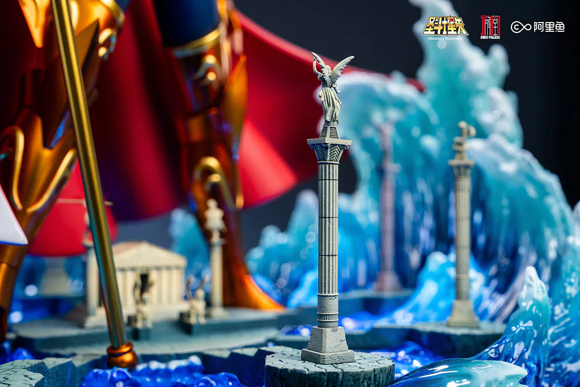 Preventa Resina Poseidon Figura Caballeros del Zodiako Jimei Palace (Licencia) Estudio