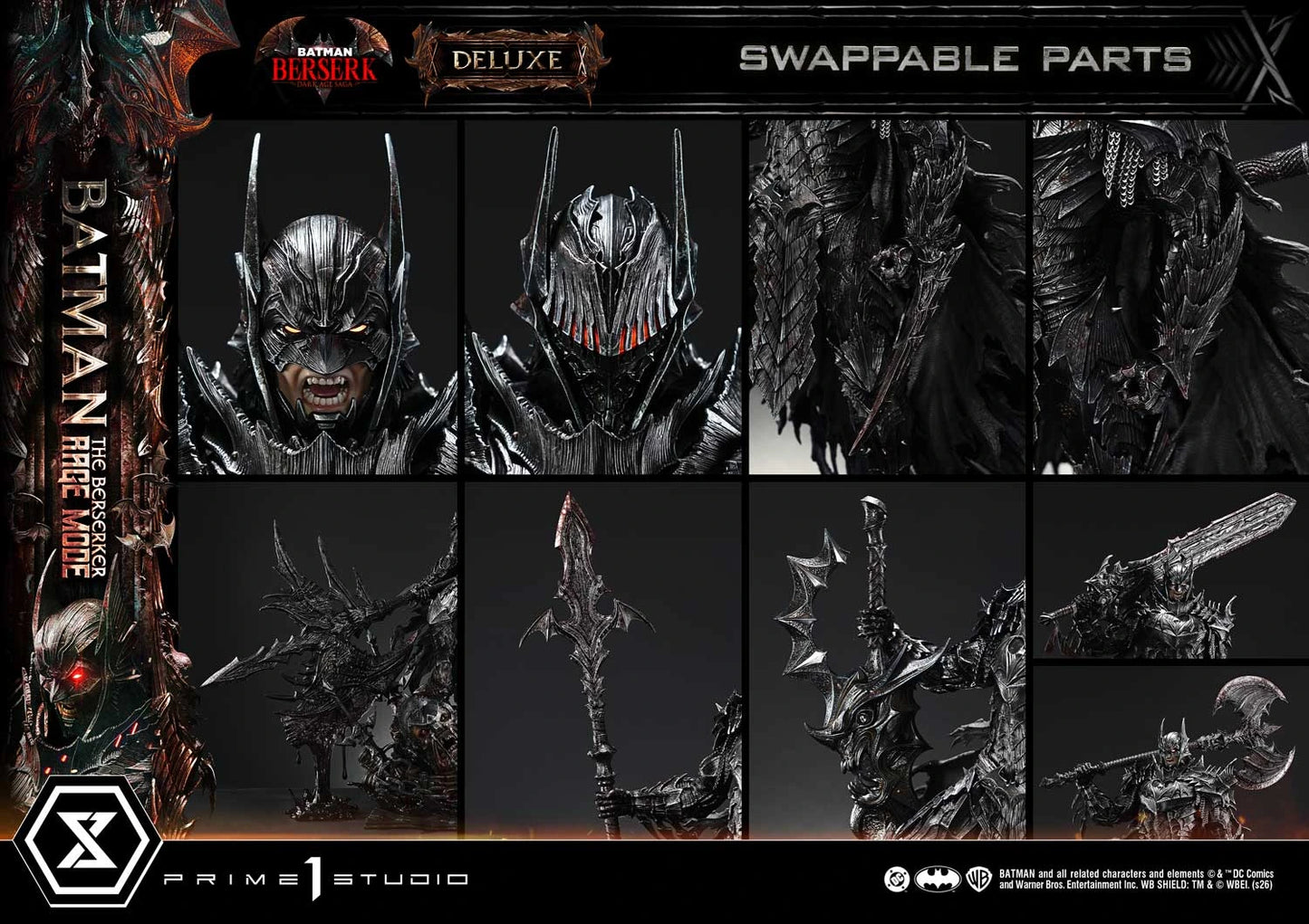 Preventa Resina Batman: The Berserker Rage Figura Batman Comics Prime 1 (Licencia) Estudio