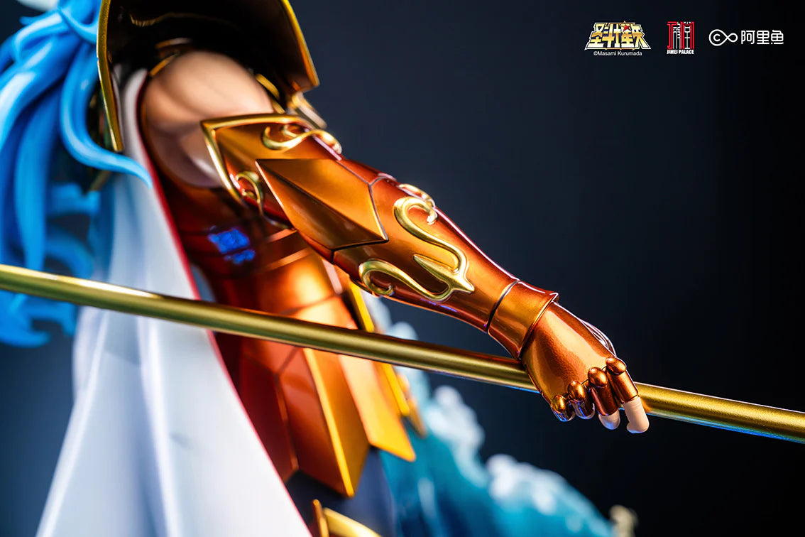 Preventa Resina Poseidon Figura Caballeros del Zodiako Jimei Palace (Licencia) Estudio