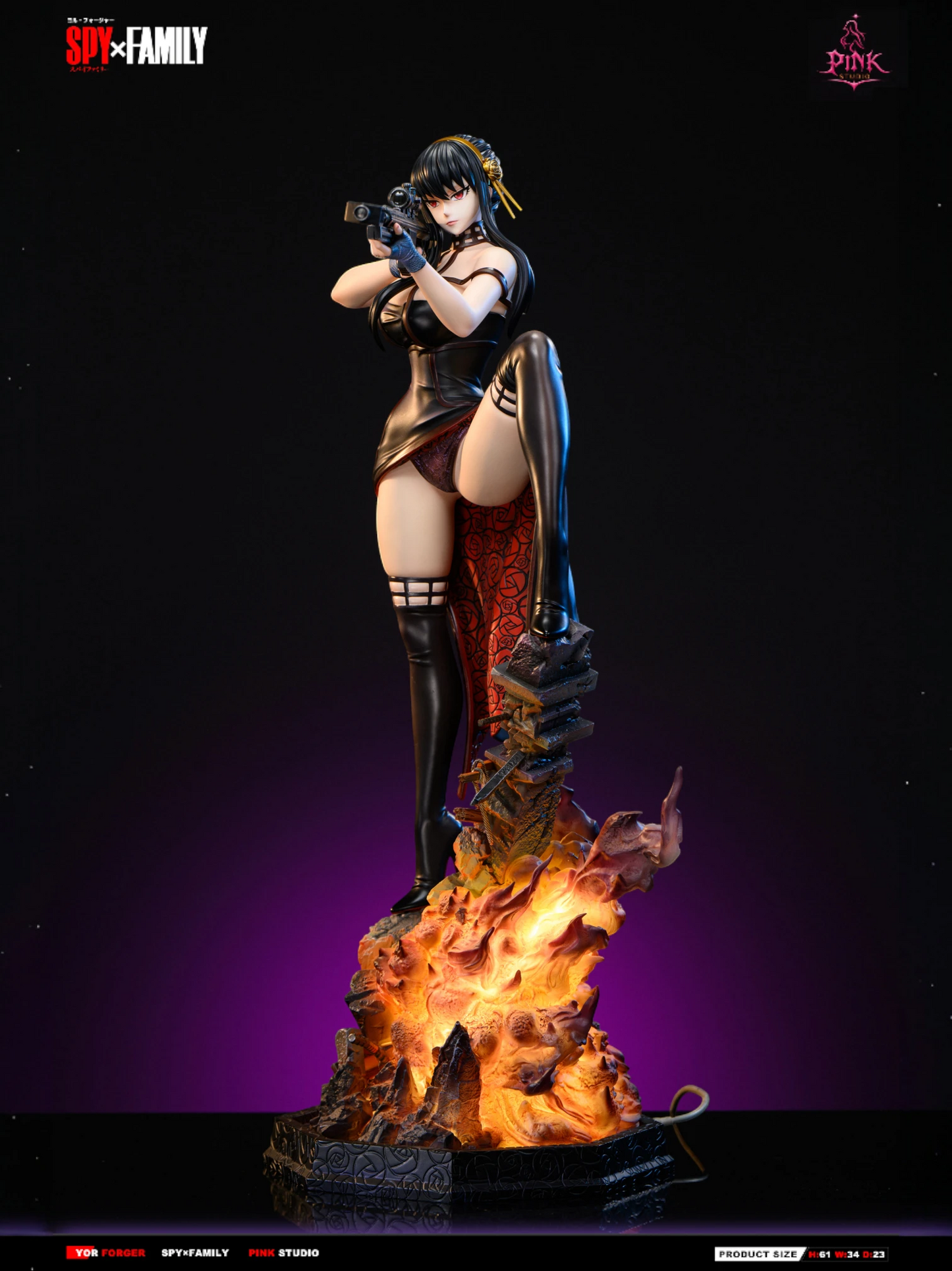 Preventa Resina Yor Forger Figura Spy x Family  Pink Estudio