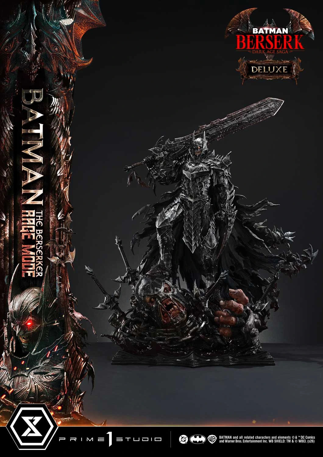 Preventa Resina Batman: The Berserker Rage Figura Batman Comics Prime 1 (Licencia) Estudio