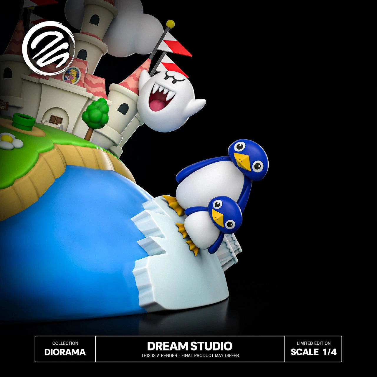 Preventa Resina Mario  Figura Super Mario 64 Dream  Estudio