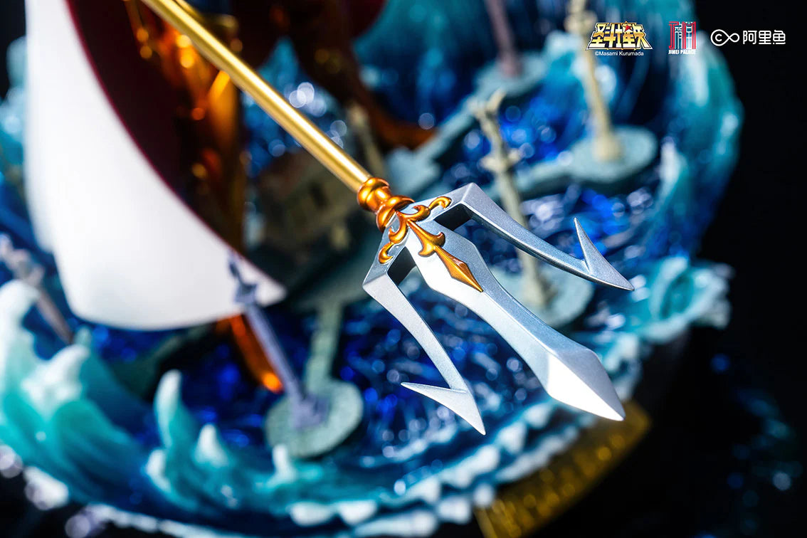 Preventa Resina Poseidon Figura Caballeros del Zodiako Jimei Palace (Licencia) Estudio