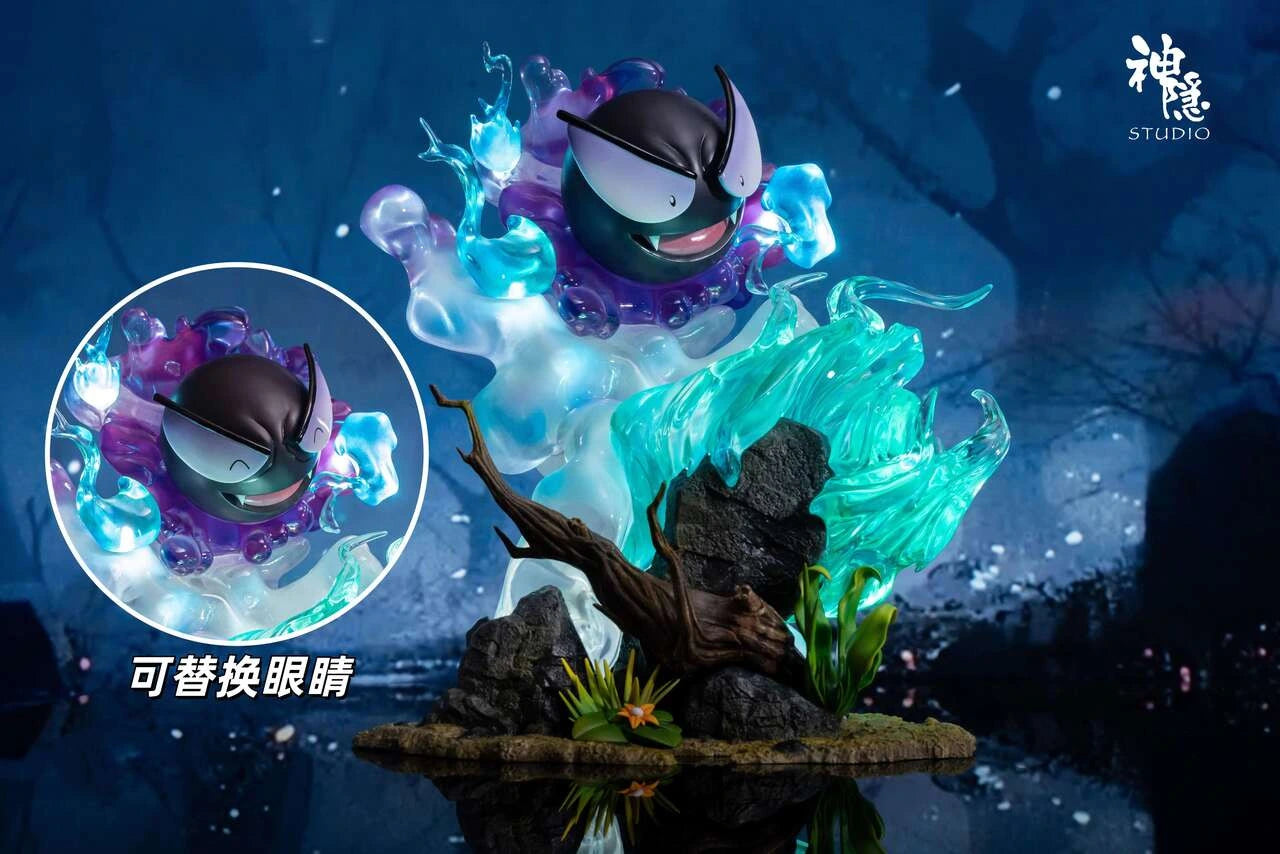 Preventa Resina Gengar Figura Pokemón Shen Yin Estudio