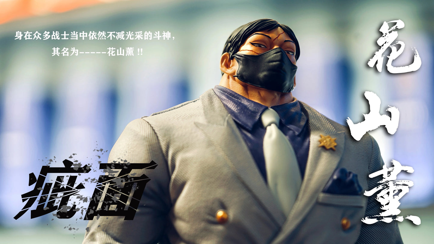 Preventa Resina Kaoru Hanayama Figura Baki WD Estudio