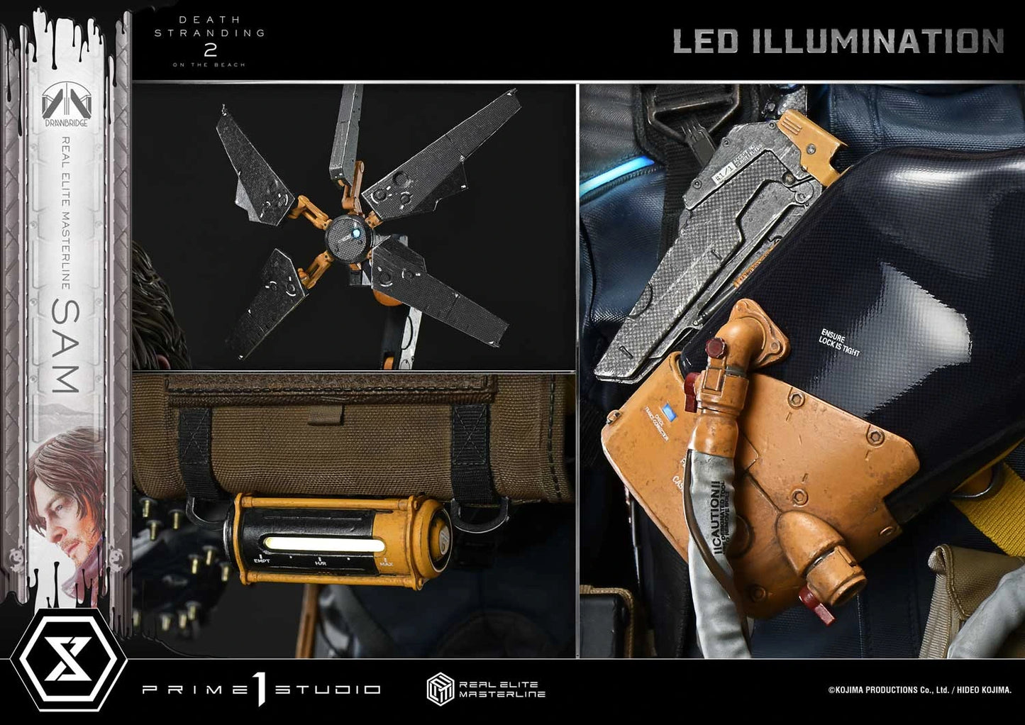 Preventa Resina Sam Figura Death Stranding  Prime 1 (Licencia) Estudio