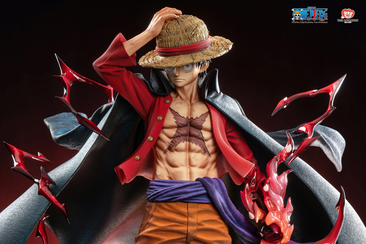Preventa Resina Monkey D. Luffy Figura One Piece Jimei Palace (Licencia) Estudio