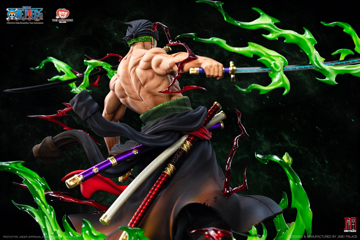 Preventa Resina Roronoa Zoro Figura One Piece 1/6 Jimei Palace Estudio (Licencia)