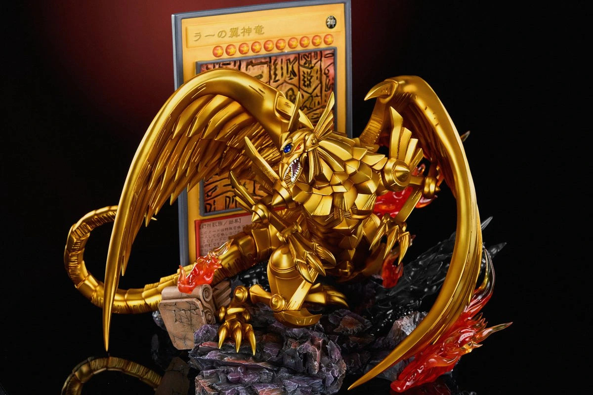 Preventa Resina Dragon Alado de Ra Figura Yu-Gi-Oh! WASP Estudio