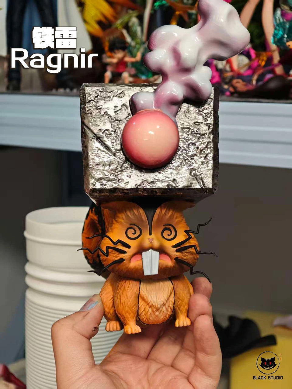 Preventa Resina Loki & Ragnir Figura One Piece Black  Estudio